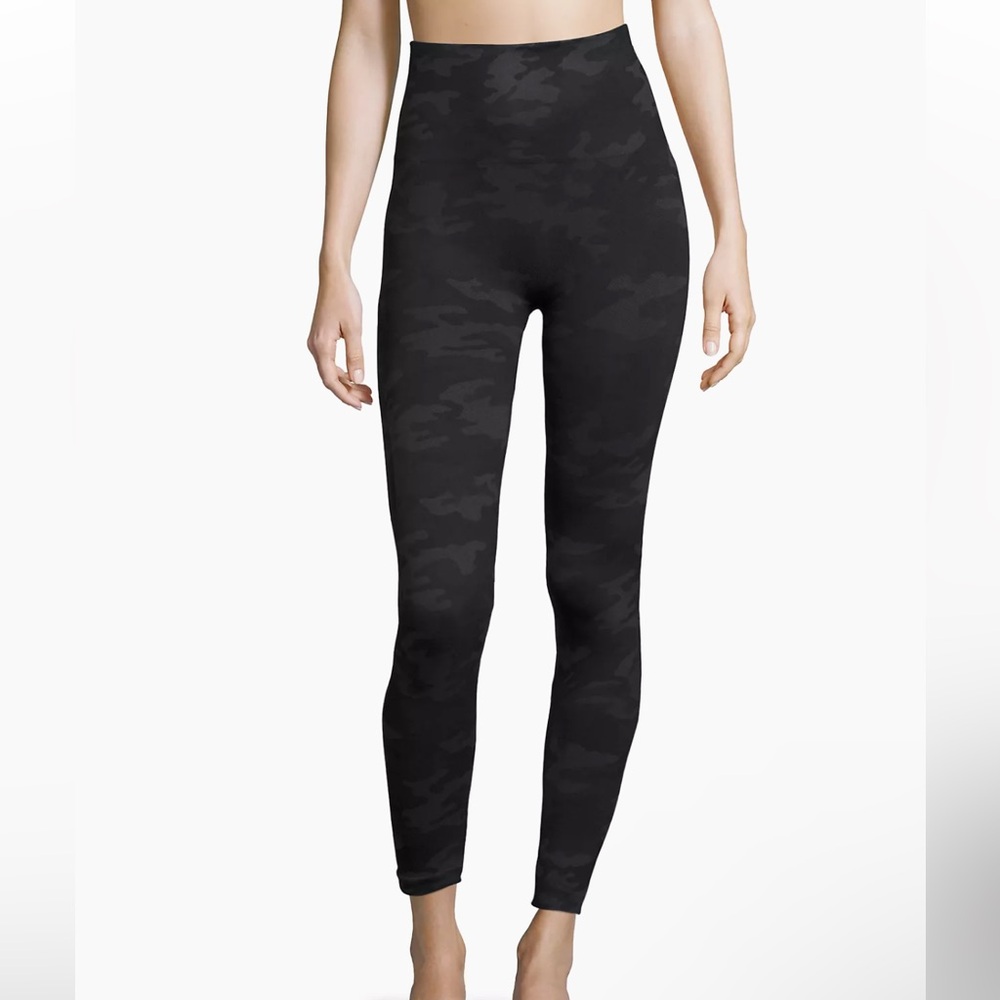 SPANX‎ Black High-Waisted look at me know Leggings